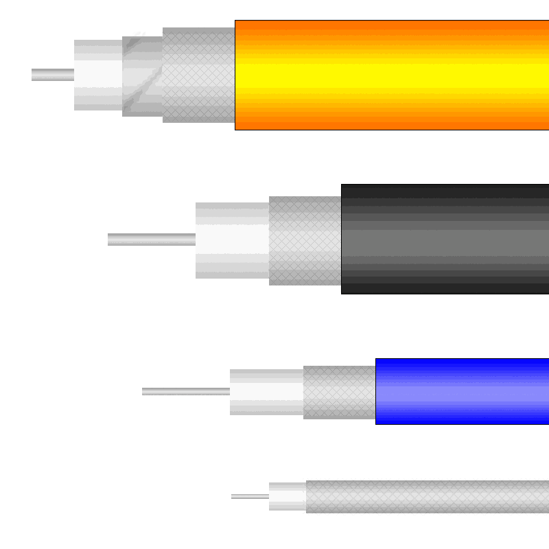 Semi Rigid RF Coaxial Cable from P1dB P1dB Inc