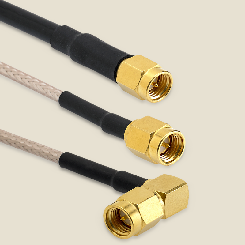 N Male to N Male Cable Assembly with RG401 Cable